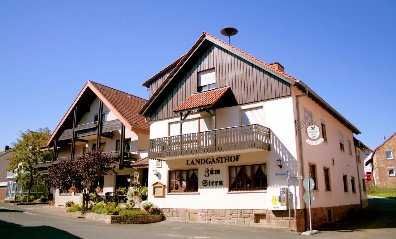 Landgasthof Zum Stern Hotel Huenfeld Luaran gambar